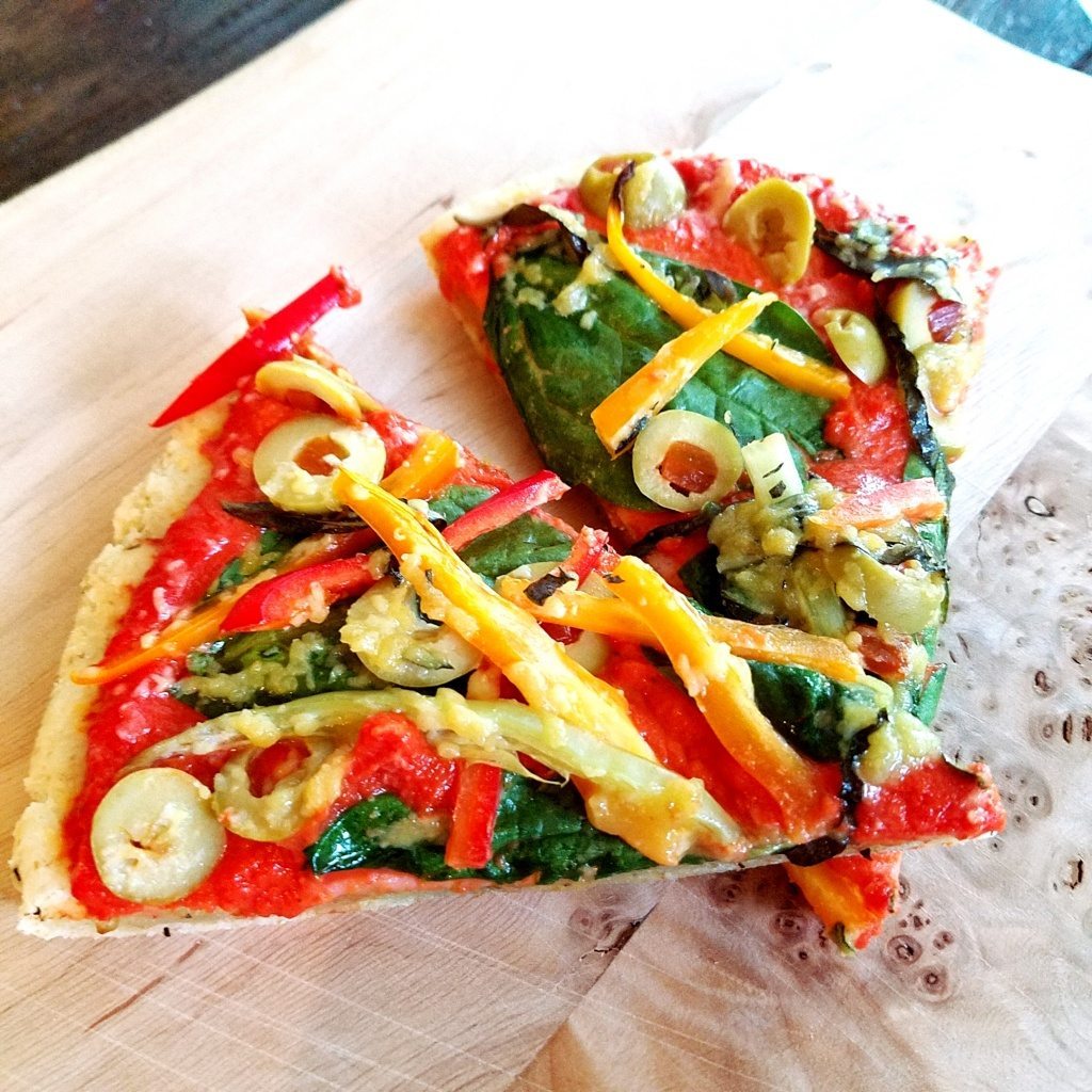 Vegan/Gluten Free Pizza Crust | The Vegan Seed