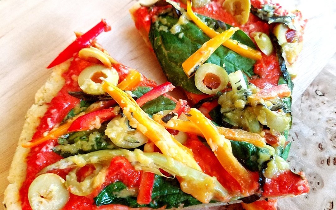 Vegan/Gluten Free Pizza Crust The Vegan Seed
