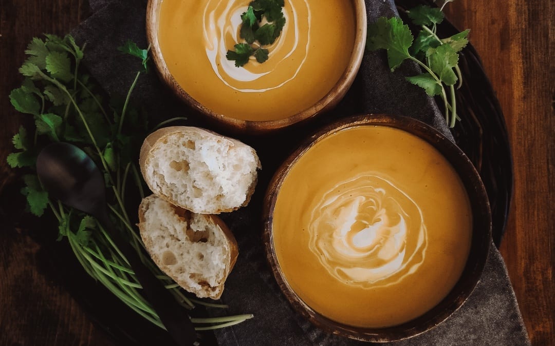 Sweet Potato, Carrot, and Curry Soup